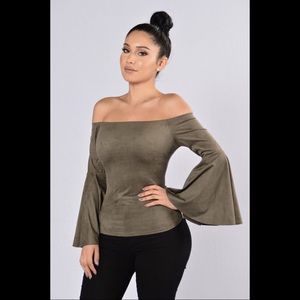 Fashion Nova Top-Size Medium